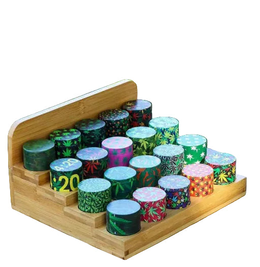 Aluminum 50MM 420 Styled Grinder 12ct Display