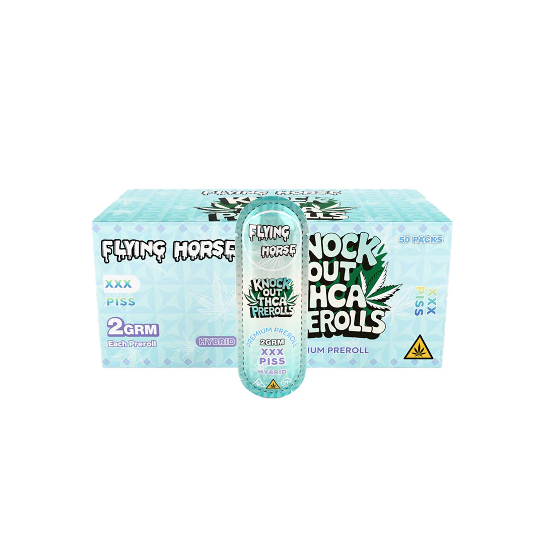 FLYING HORSE KNOCKOUT THCa 2GM PREROLL 50ct Display