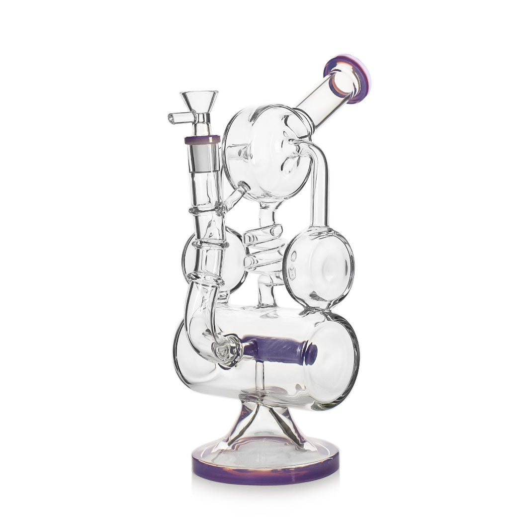 ๐ฆ๐ฃ๐ฎ๐ด๐ฒ Recycler w/ Inline Diffuser Perc 11in Water Pipe