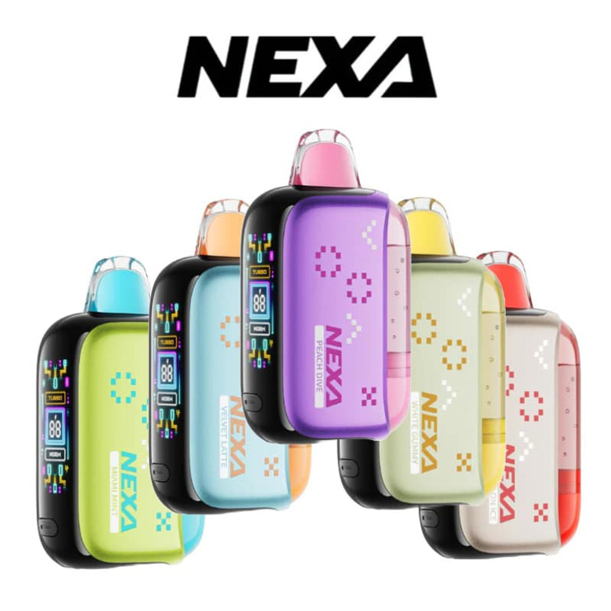 Nexa Pix 35K Nicotine Disposable 5ct Display
