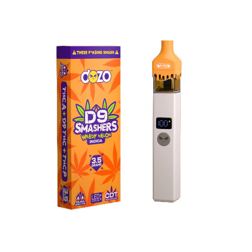 DOZO D9 Smashers 3.5g THC-A + Delta-9 THC + THC-P Disposable 5ct Box