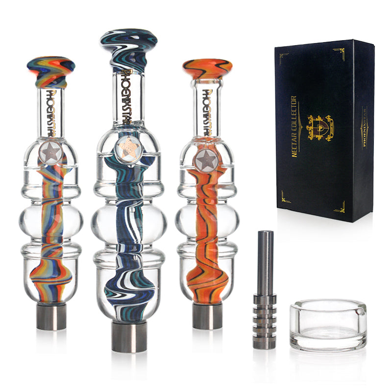 PNC13 Phoenix Star Glass Glycerin Nectar Collector