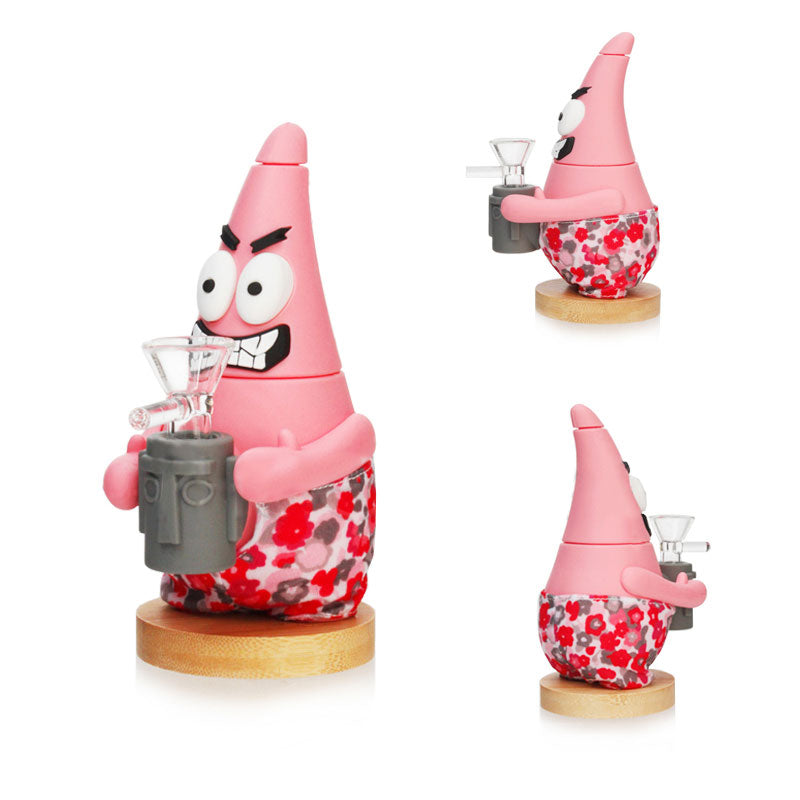 TX-151 Starfish Silicone 6in Waterpipe