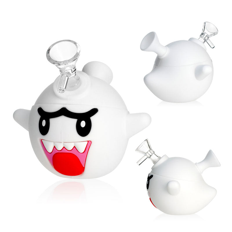 𝗧𝗫-𝟭𝟯𝟴 Boo Silicone 5in Water Pipe