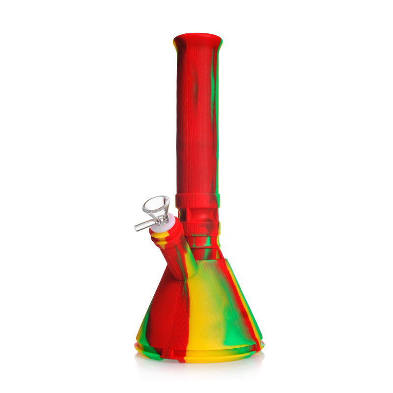𝗧𝗫-𝟭𝟮𝟵 Silicone Beaker 12.5in Water Pipe