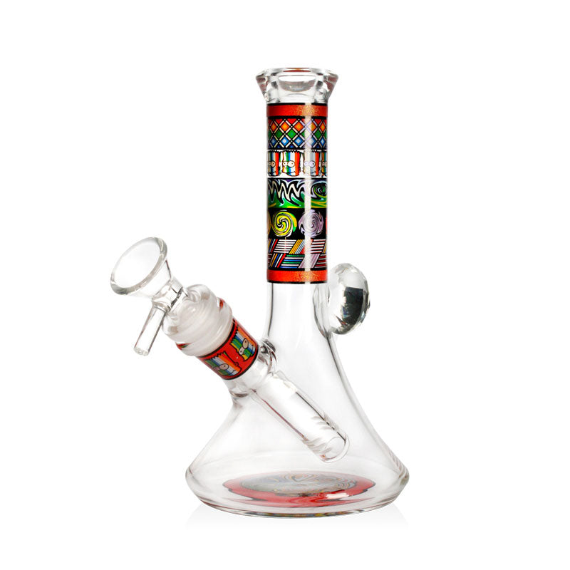 πͺπ£π―π²π Beaker w/ Box Dislpay Mixed Colors 7in Water Pipe