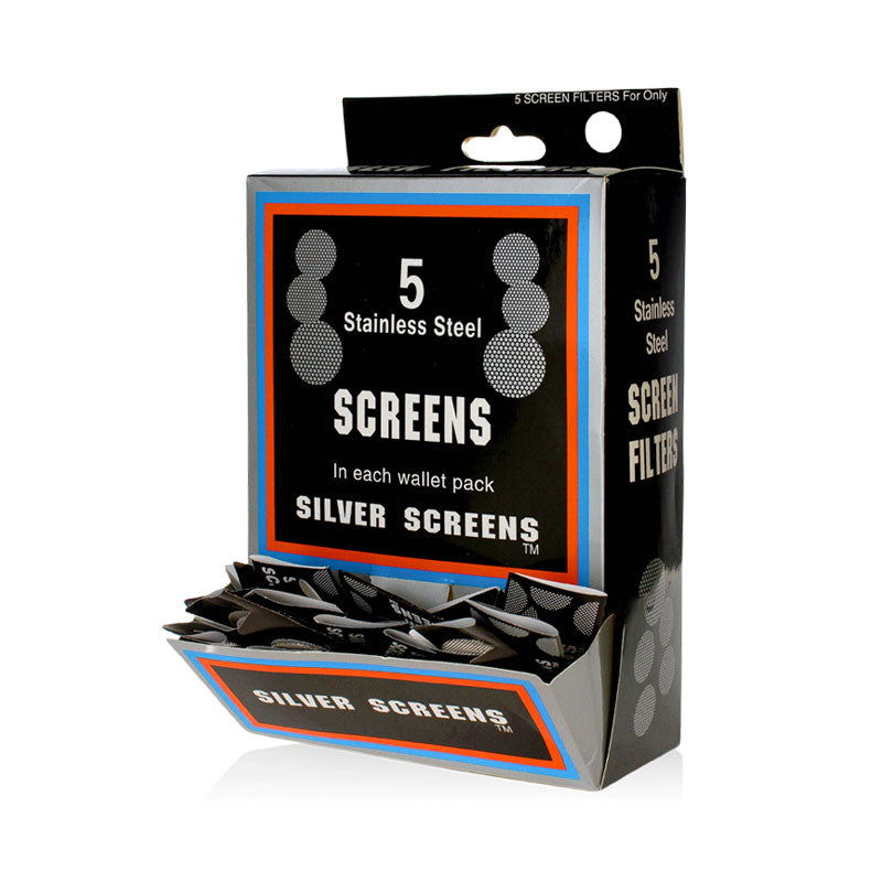 Silver Screens 16mm 5pcs per Pack 100ct Box