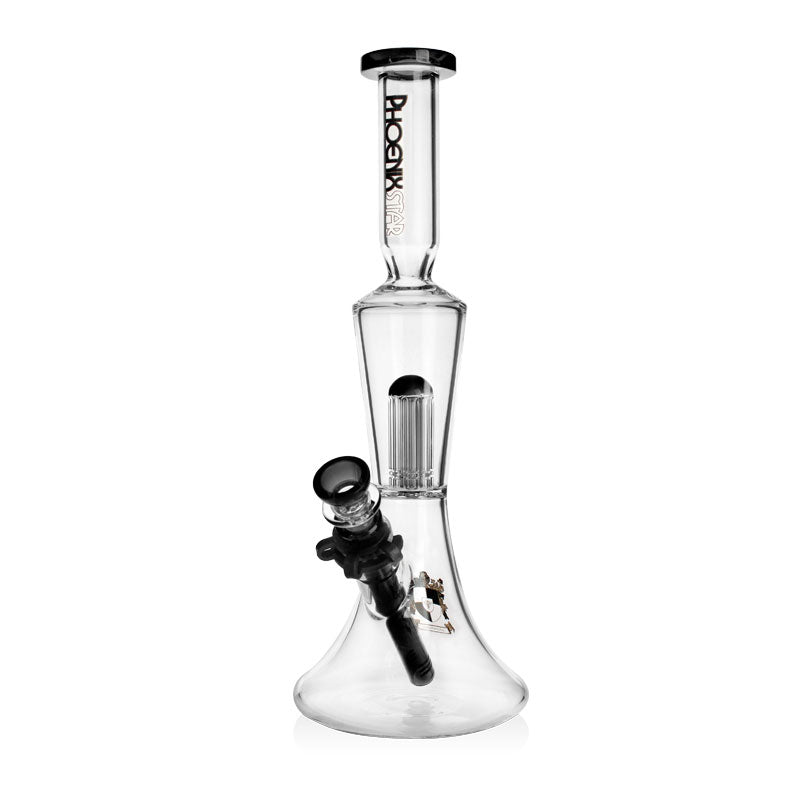 π£ππ«π΅π²π¬ Phoenix Star Glass 8 Tree Arm Perc 13.5in Water Pipe