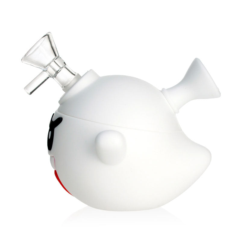 𝗧𝗫-𝟭𝟯𝟴 Boo Silicone 5in Water Pipe