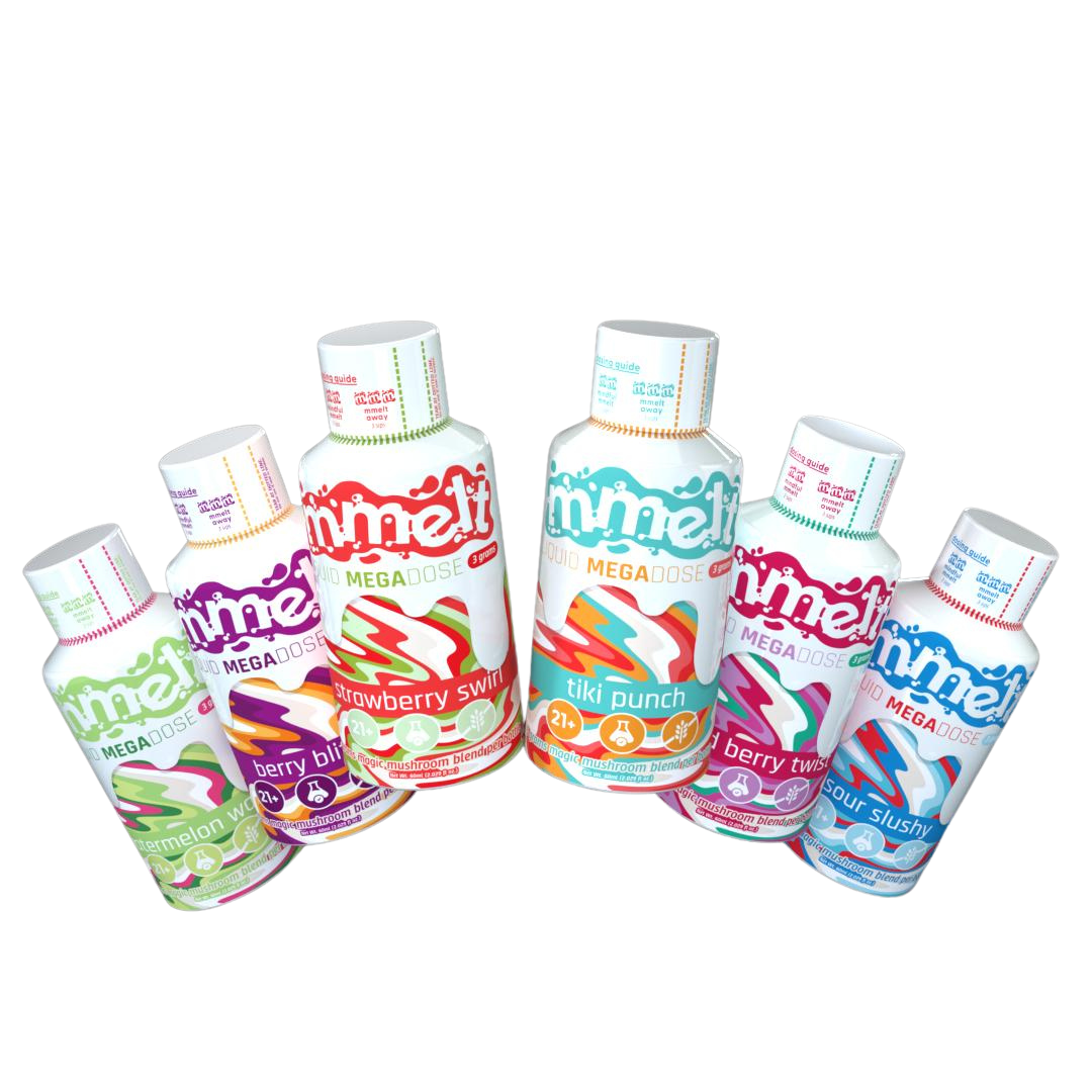 Mmelt 3g Liquid Mushroom Shots 10ct Display