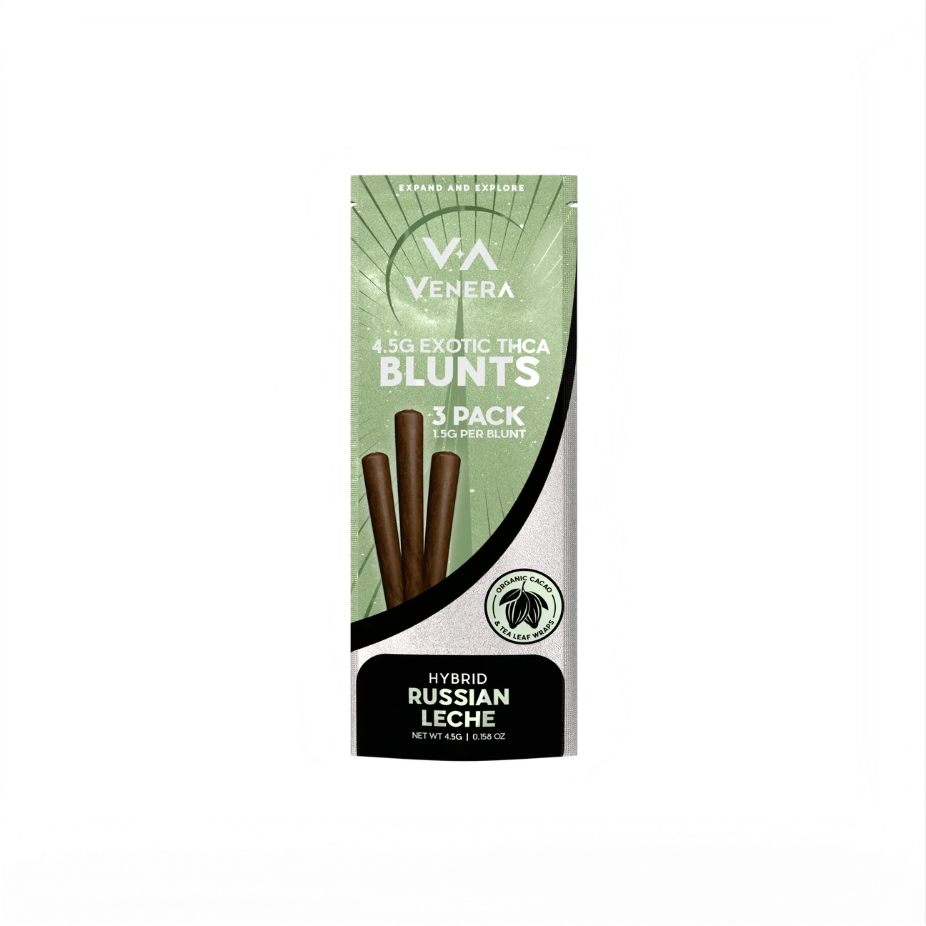 Venera Exotic 4.5g THC-A Blunts 3 Pack 10ct Display