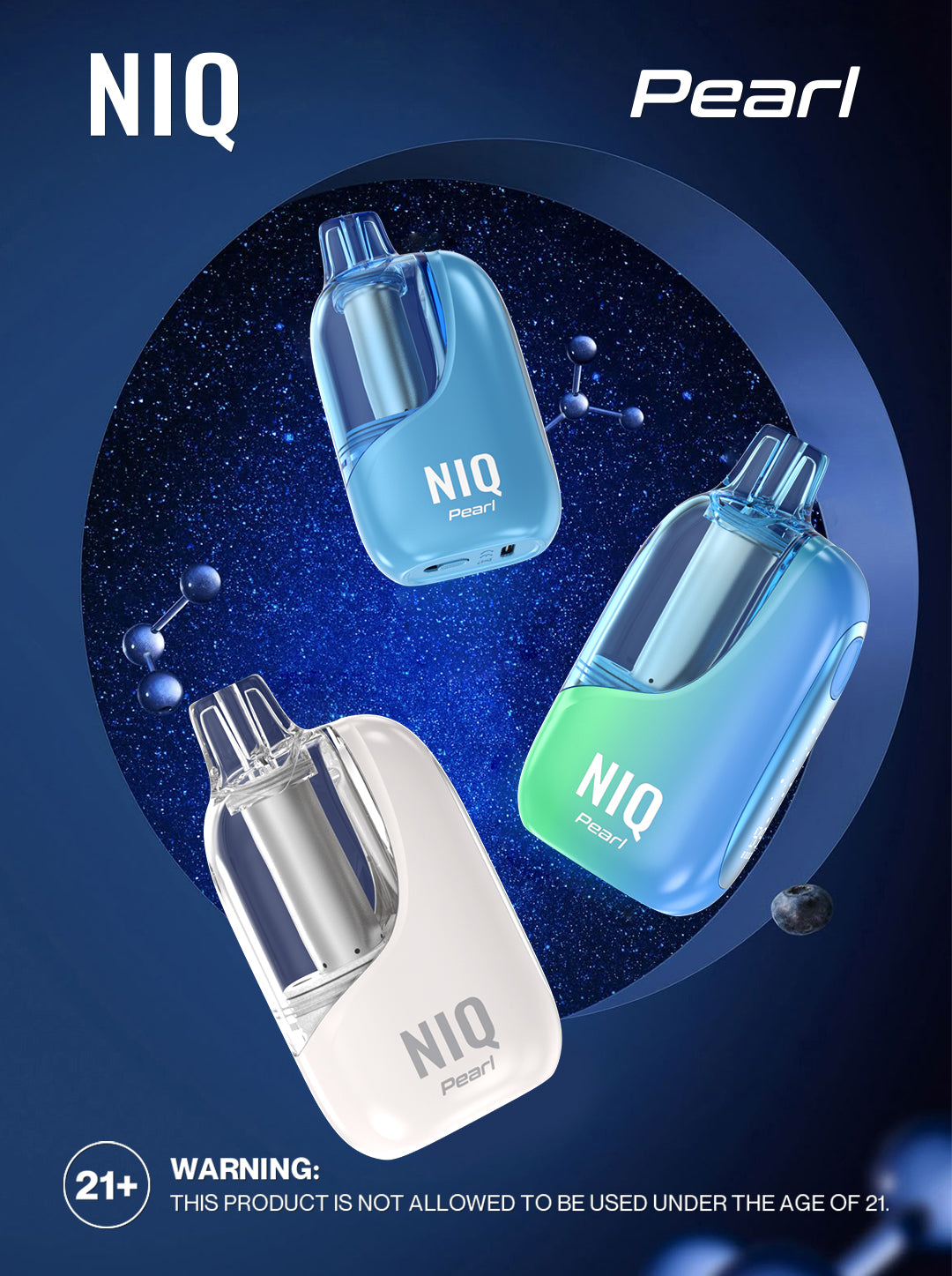 NIQ Pearl 50,000 Puffs 5% Nicotine Disposable