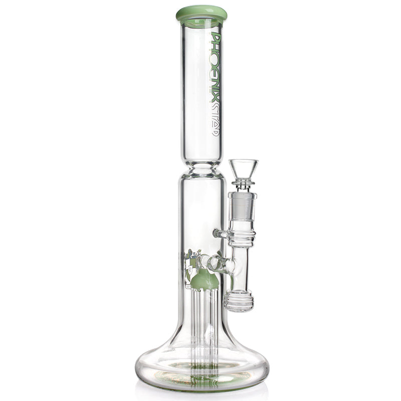 π£ππ«π³π΄π¬ Phoenix Star Glass 15in Water Pipe 6 Arm Tree Perc