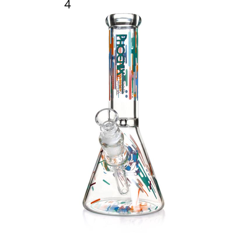 ๐ฃ๐๐ซ๐ด๐ฒ๐ฎ Phoenixstar Glass Beaker w/ Decals 10in Water Pipe