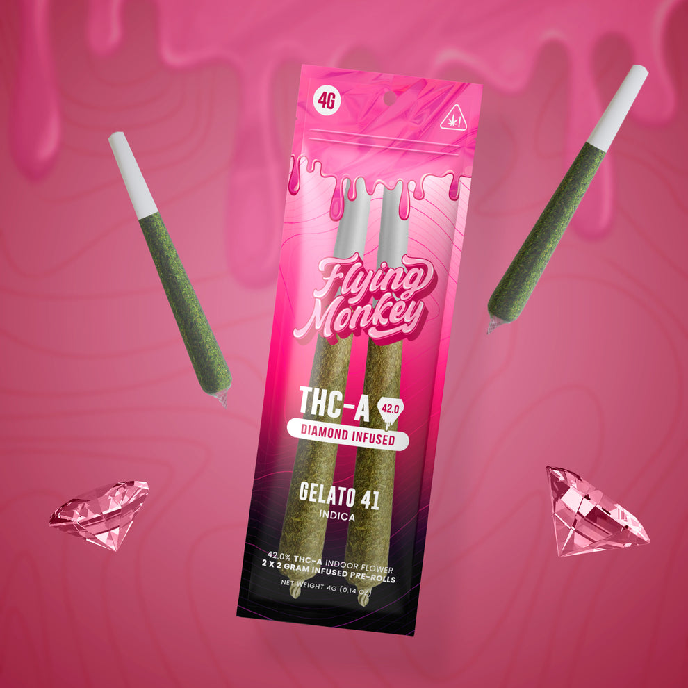 Flying Monkey 42.0 THC-A 2 Gram Pre Roll | 2 Count