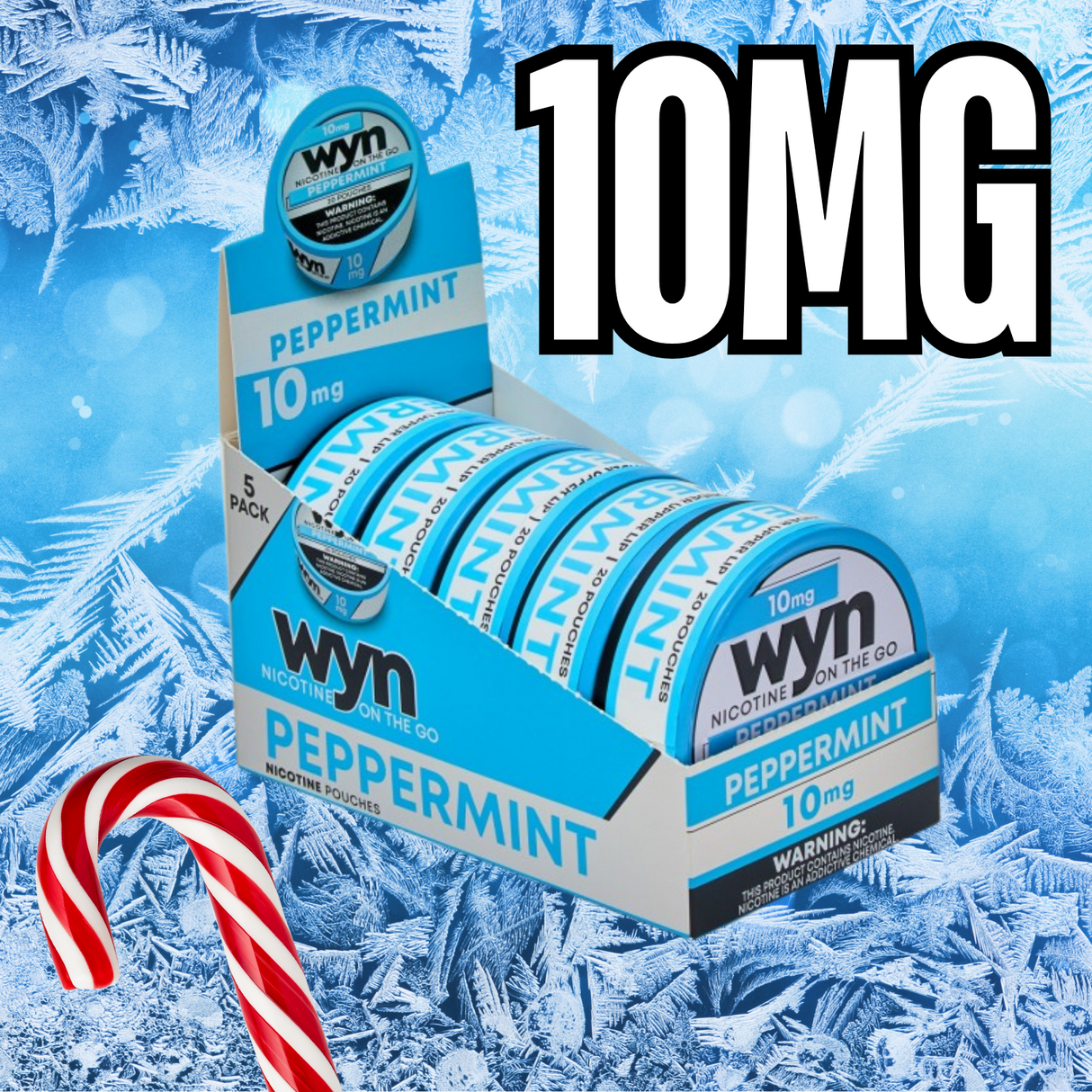 WYN 10mg Nicotine Pouches 5ct Display