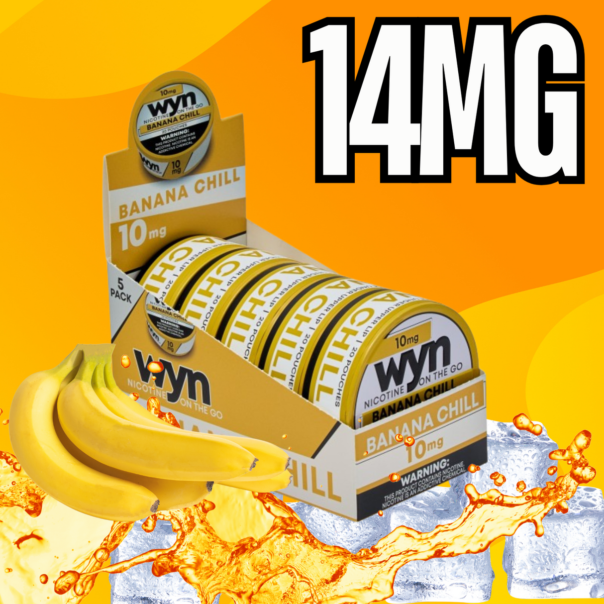 WYN 14mg Nicotine Pouches 5ct Display