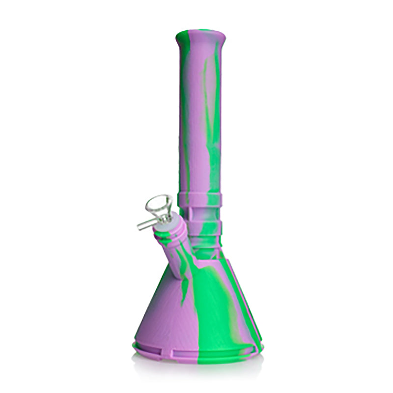 𝗧𝗫-𝟭𝟮𝟵 Silicone Beaker 12.5in Water Pipe