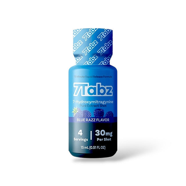 7 Tabz 30mg 7-Hydroxy Shots 30ct Display