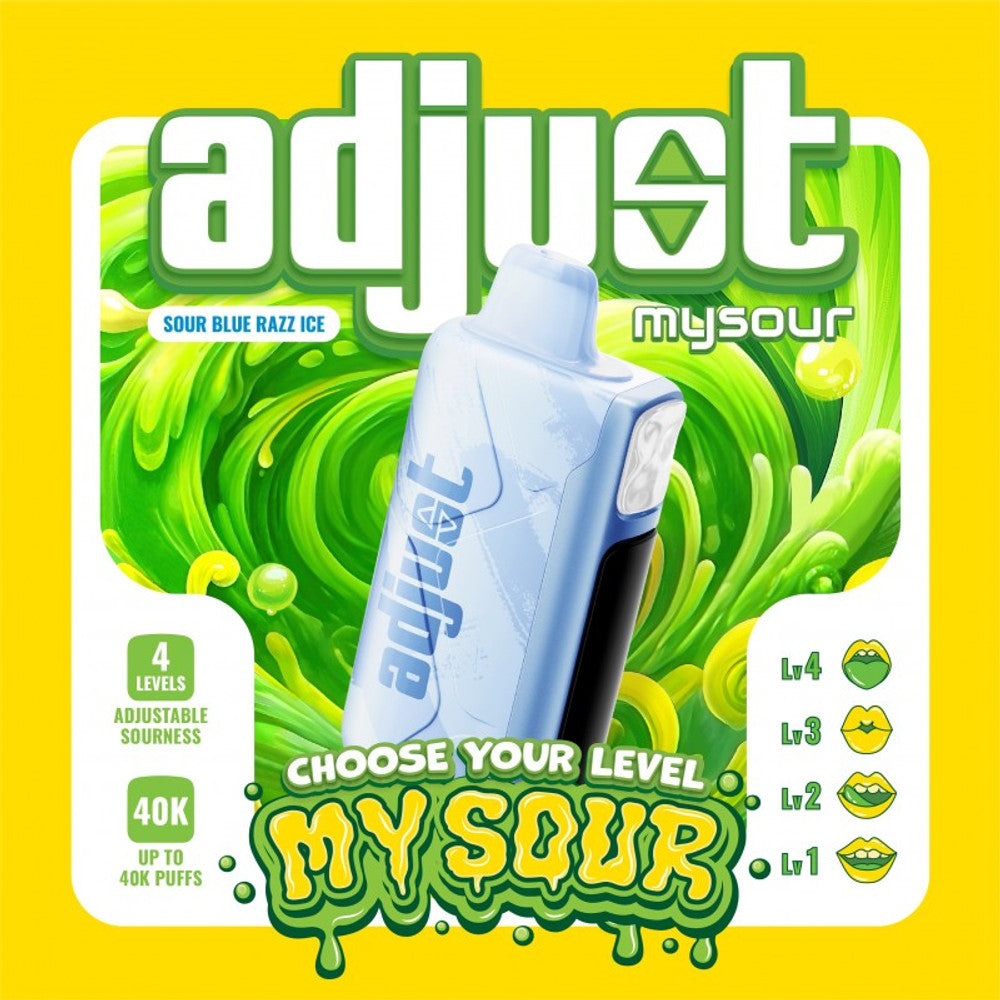 Adjust MySour 40K Disposable 5ct Display