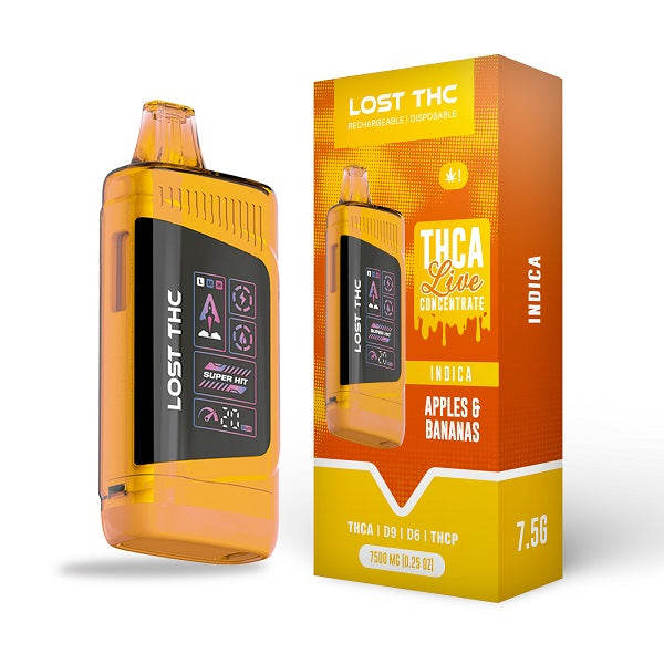 Lost THC V3 7.5 Gram THCA Disposable 5ct Display