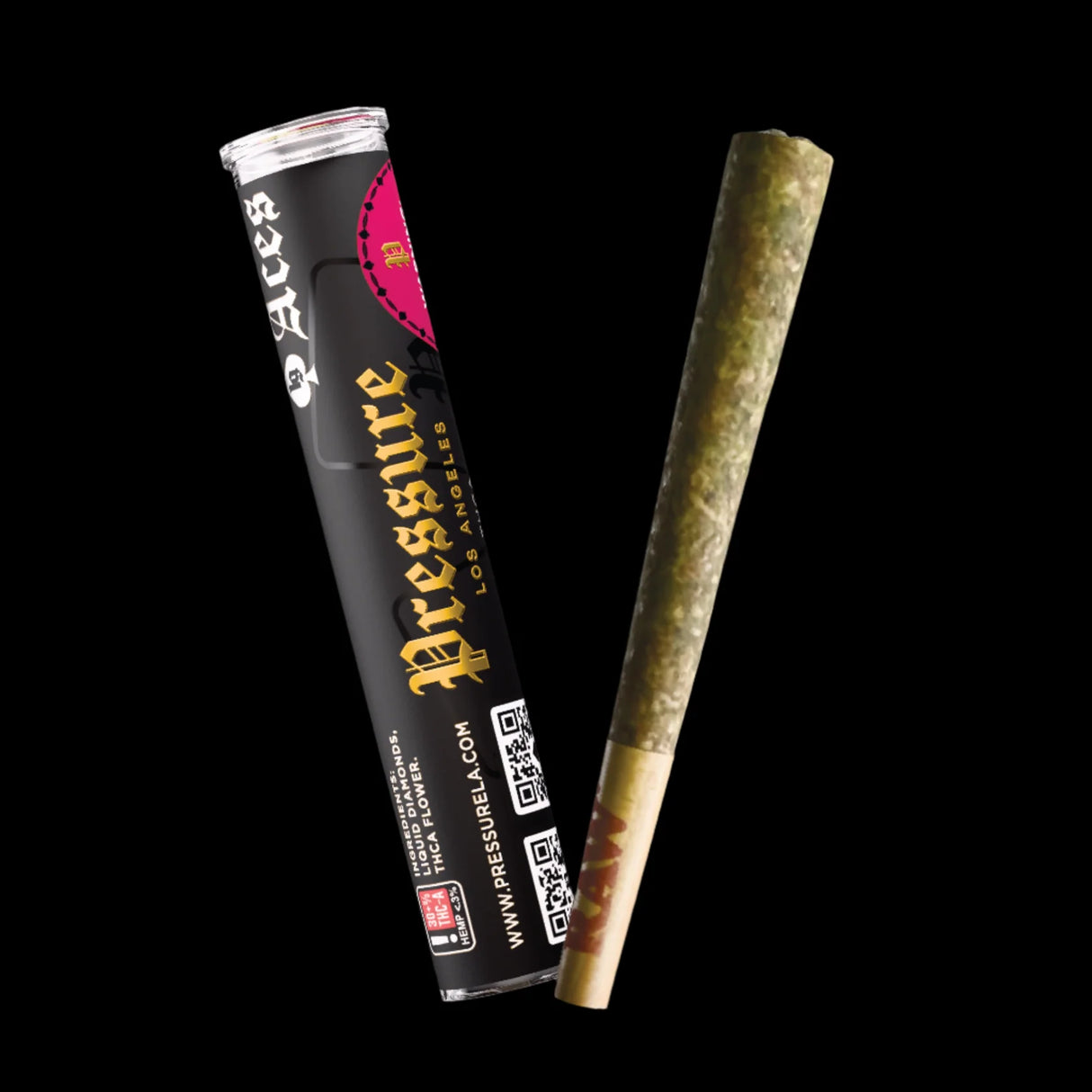 Pressure LA 1g Aces THC-A Liquid Diamonds Pre-Rolls 25ct