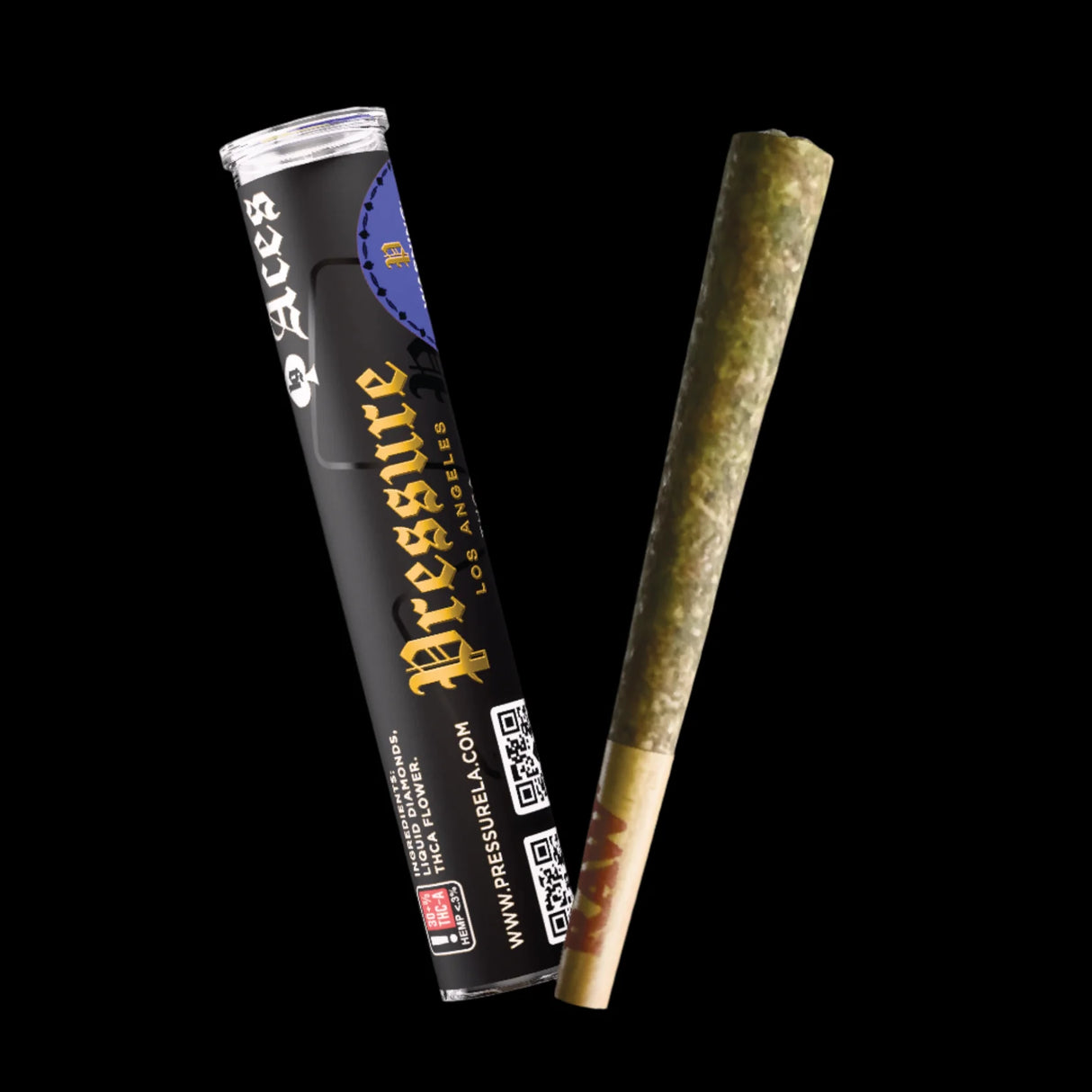 Pressure LA 1g Aces THC-A Liquid Diamonds Pre-Rolls 25ct