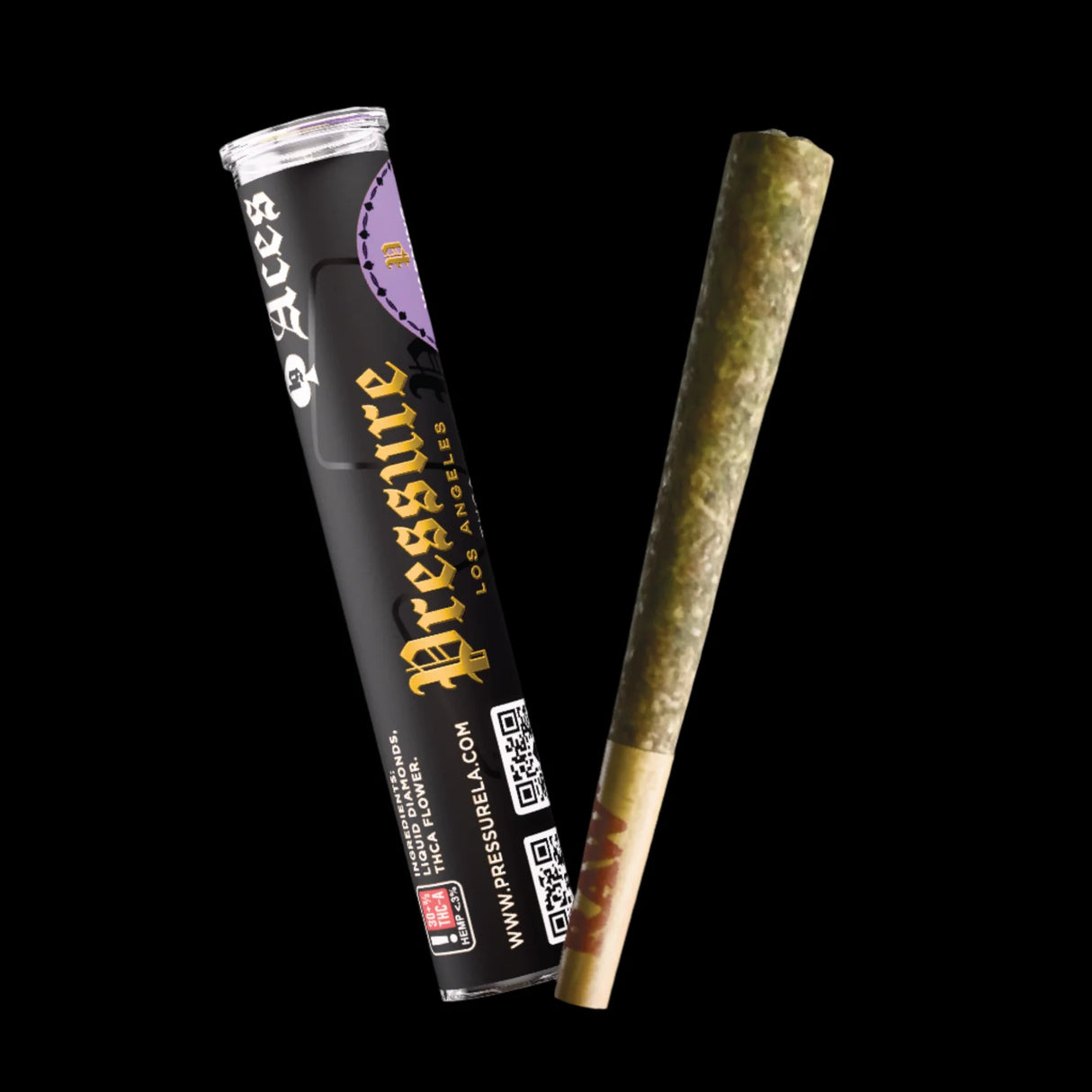 Pressure LA 1g Aces THC-A Liquid Diamonds Pre-Rolls 25ct