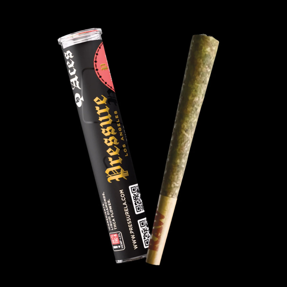 Pressure LA 1g Aces THC-A Liquid Diamonds Pre-Rolls 25ct