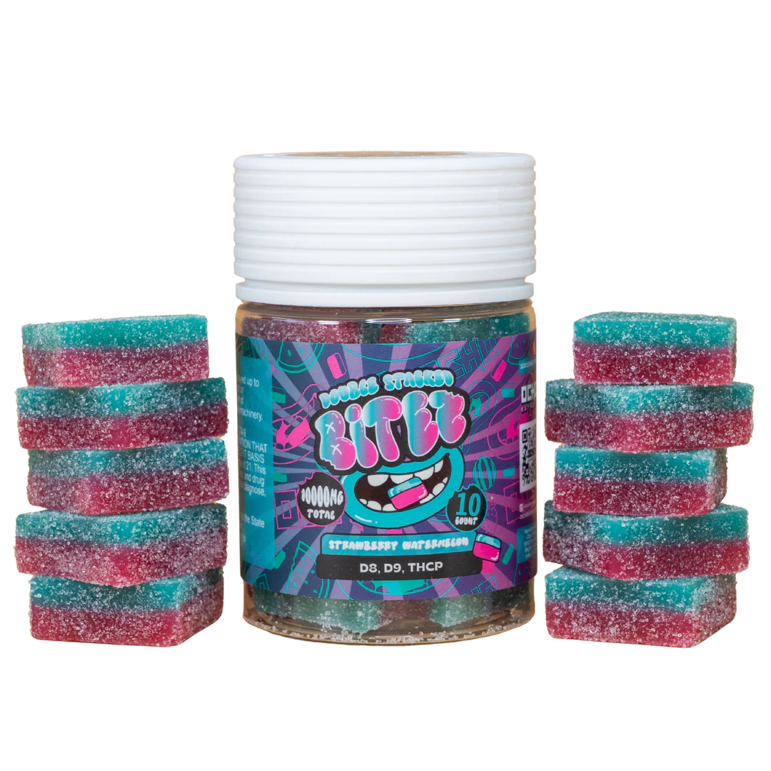 Ocho Extrax Double Stacked Bitez 10,000mg Gummies 6ct Display