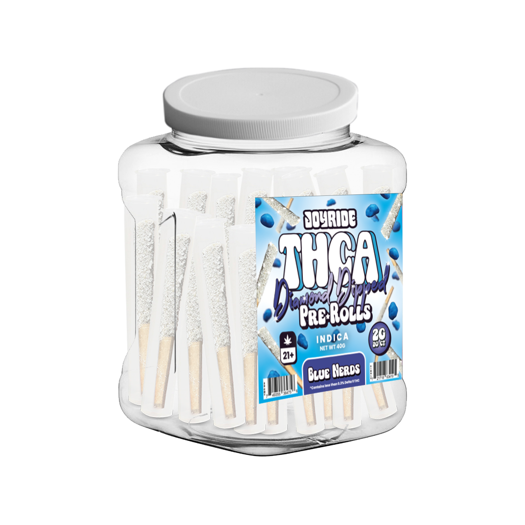 Joyride 2g Diamond Coated Prerolls 20ct Tub Display