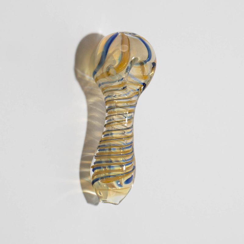 FUMED SWIRL 3″ HAND PIPE