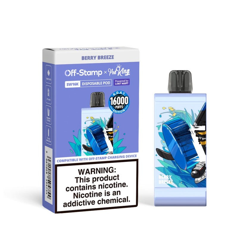 Off-Stamp SW16000 Pod Disposable 5ct Display