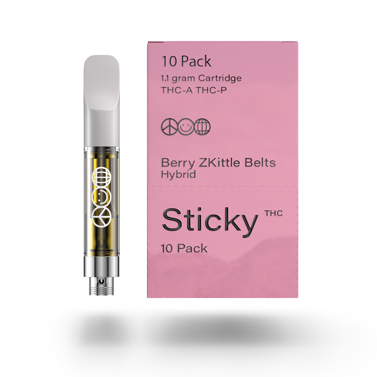 Puffy Sticky 1.1g THCA/THCP Cartridge 10ct Display