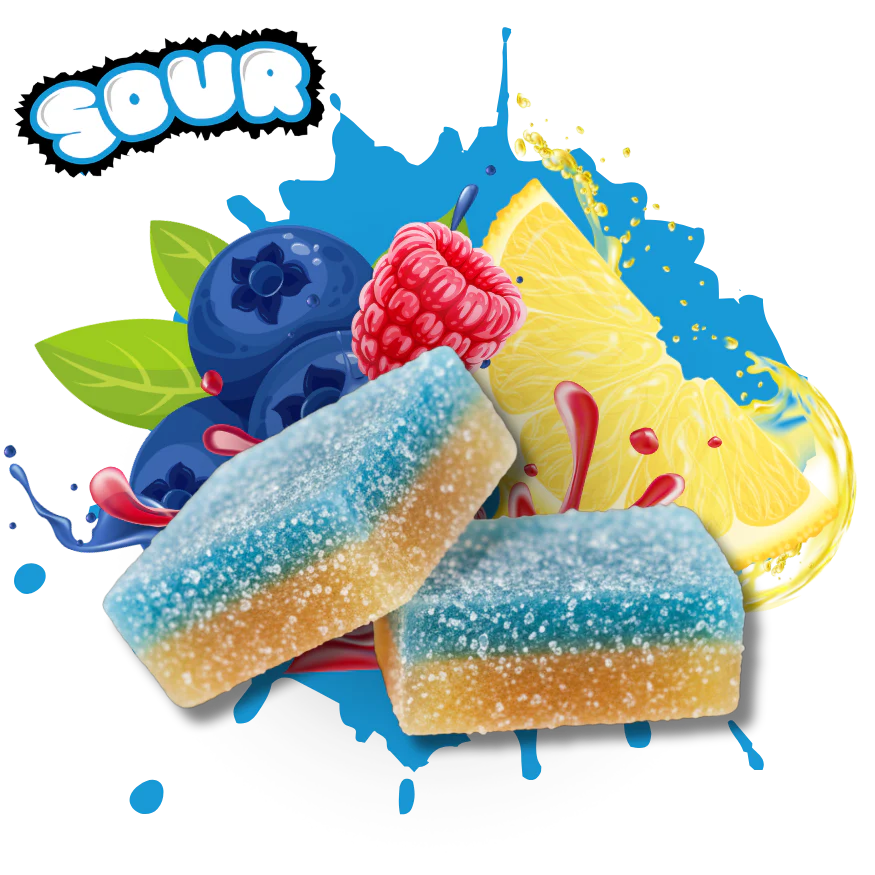 Ocho Extrax Double Stacked Bitez 10,000mg Gummies 6ct Display