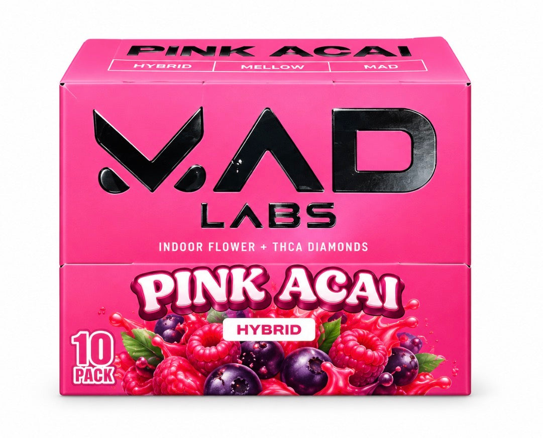 MAD 1.5G DIAMOND PRE ROLLS THCA 10 pk