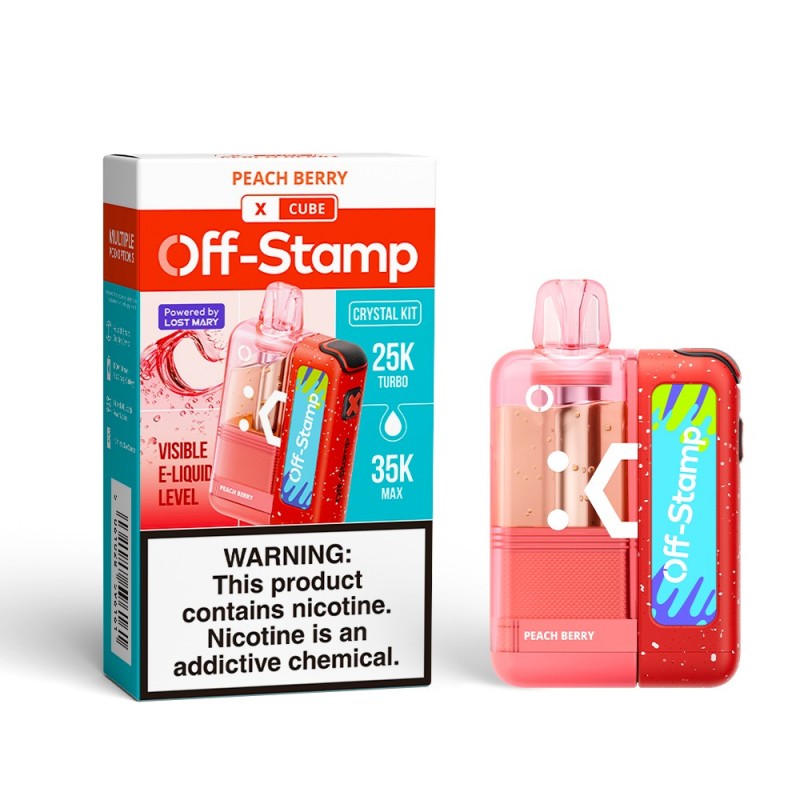 Off-Stamp X-Cube Crystal 35K Disposable KIT 5ct Display