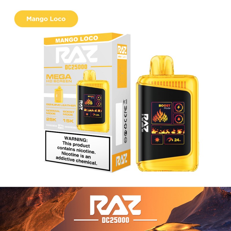 RAZ LTX 25000 Disposable 5ct Display