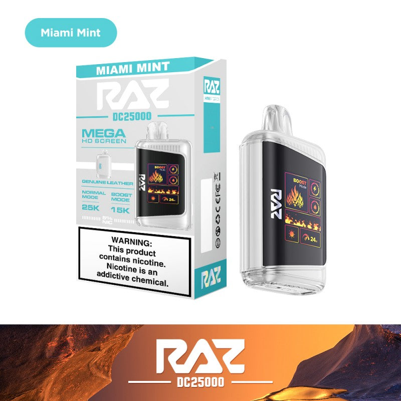 RAZ LTX 25000 Disposable 5ct Display