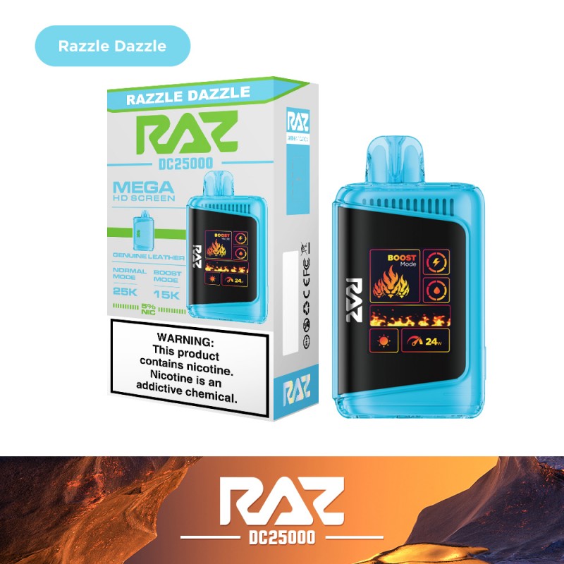 RAZ LTX 25000 Disposable 5ct Display