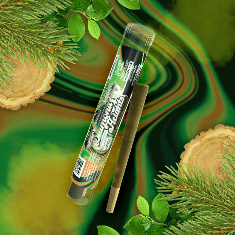 Extrax Diamond Heights 1.3g 2 Pack THC-A Pre Roll 10ct Display