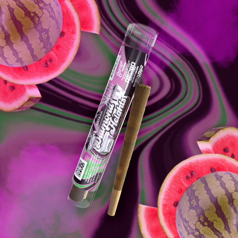 Extrax Diamond Heights 1.3g 2 Pack THC-A Pre Roll 10ct Display