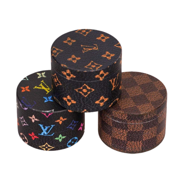 Aluminum 50MM Designer Brands Grinder 12ct Display