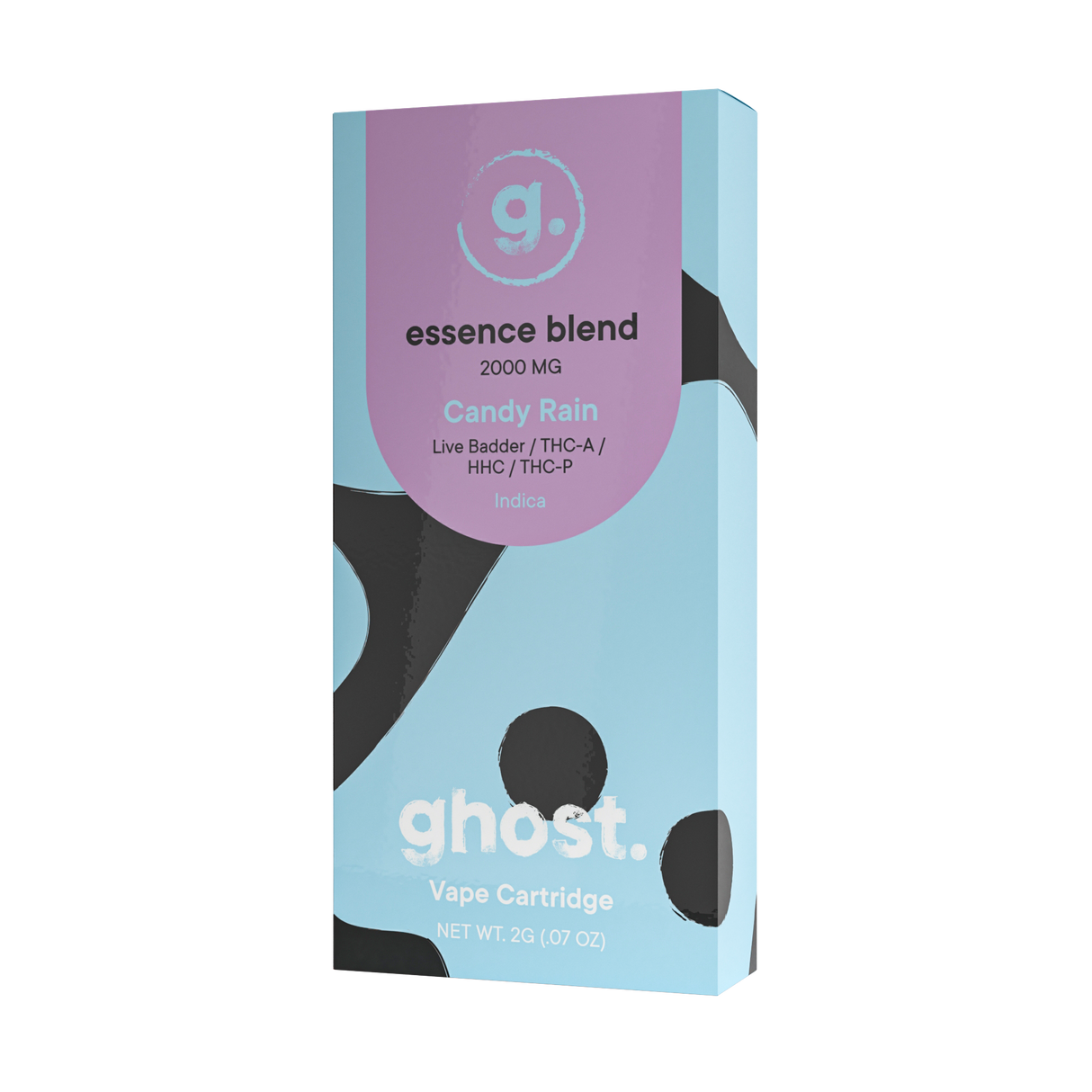 Ghost 2g THC-A, HHC, THC-P Cartridge 5ct Display