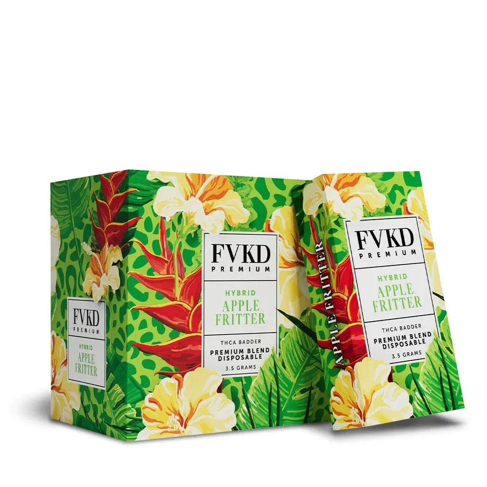 FVKD 3.5g Premium THCA Badder Disposable 6ct Display