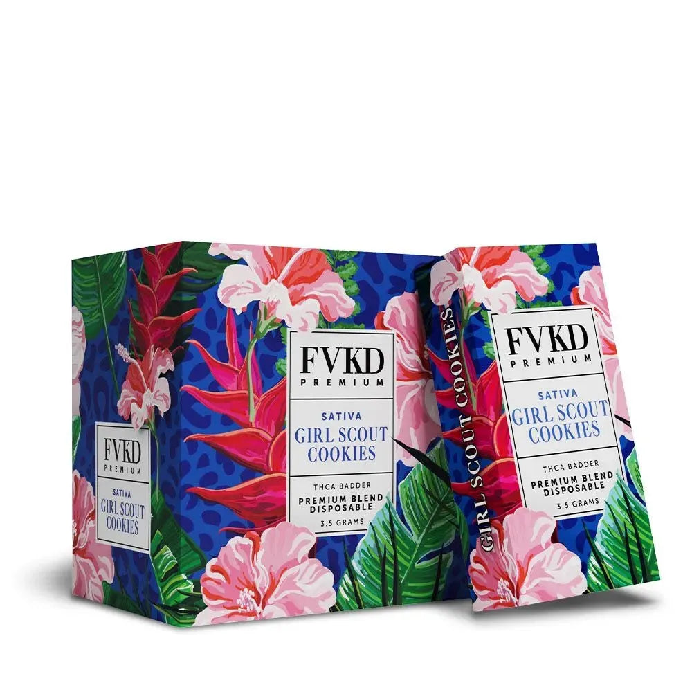 FVKD 3.5g Premium THCA Badder Disposable 6ct Display