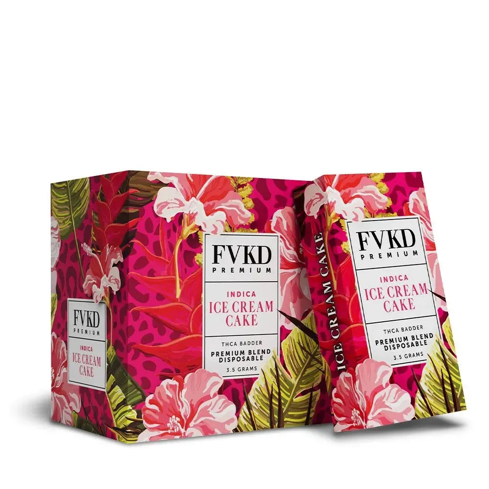 FVKD 3.5g Premium THCA Badder Disposable 6ct Display