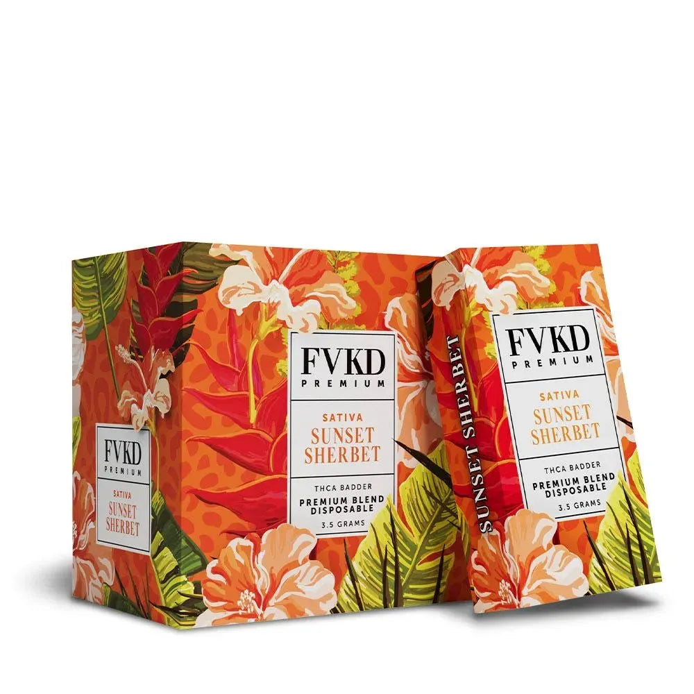 FVKD 3.5g Premium THCA Badder Disposable 6ct Display