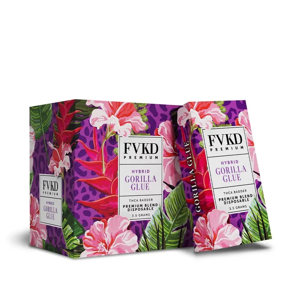 FVKD 3.5g Premium THCA Badder Disposable 6ct Display