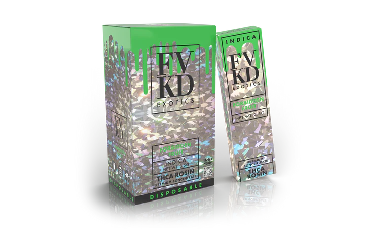 FVKD Exotics 3.5g THC-A Live Rosin Disposable